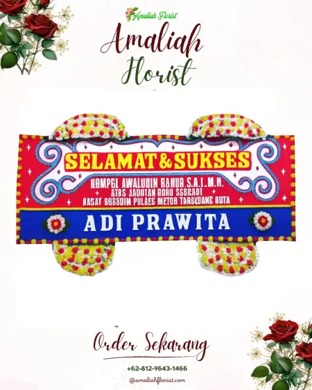 Papan Bunga Ucapan Selamat Wedding Venue Jakarta Timur